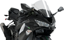 PUIG HI-TECH PARTS Race Windscreen - 13-3/4" - Clear - ZX-6R 3177W