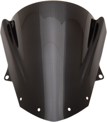 PUIG HI-TECH PARTS Race Windscreen - 13-3/4" - Carbon - ZX-6R 3177C