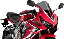 PUIG HI-TECH PARTS Race Windscreen - 13-1/4" - Dark Smoke - CBR650R 3568F