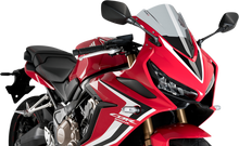 PUIG HI-TECH PARTS Race Windscreen - 13-1/4" - Smoke - CBR650R 3568H