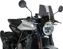 PUIG HI-TECH PARTS New Generation Windscreen - 12-1/2" - Dark Smoke - Husqvarna 9750F
