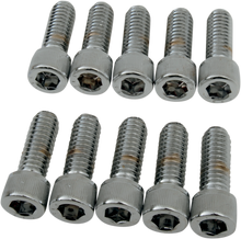 DRAG SPECIALTIES Bolts - Socket-Head - Knurled - 5/16-18 x 7/8" MPB216