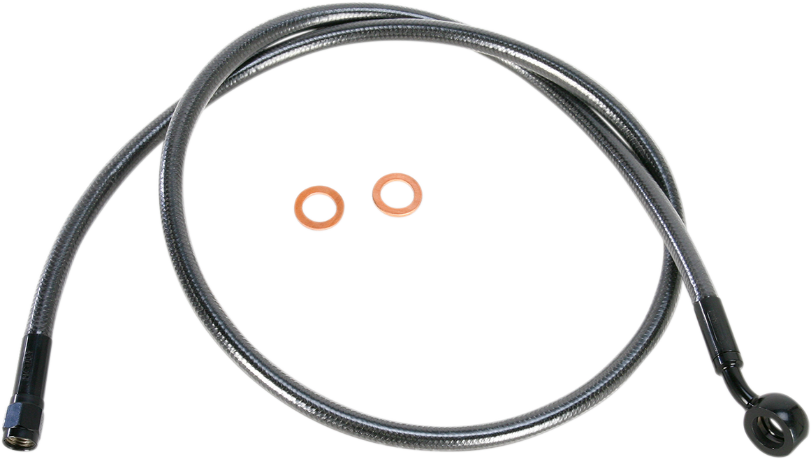 MAGNUM SHIELDING Brake Line - 7/16"-35° - 38" - Black Pearl AS47938