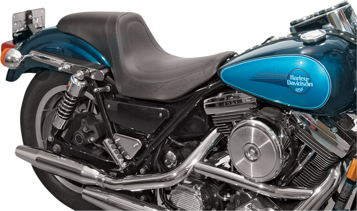 MUSTANG Seat - Fastback™ - Stitched - Black - FXR '82-'00 75445