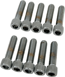 DRAG SPECIALTIES Bolts - Socket-Head - Knurled - 5/16-18 x 1-1/4" MPB218