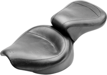 MUSTANG Vintage Style Seat - Wide - Smooth - Black - FX/FL 75734