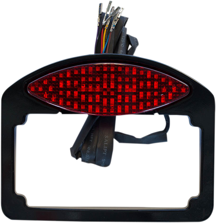 RWD V-TWIN Taillight/Turn Signal/ License Plate Kit - Black RWD-50179