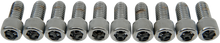DRAG SPECIALTIES Bolts - Socket-Head - Knurled - 3/8-16 x 3/4" MPB237