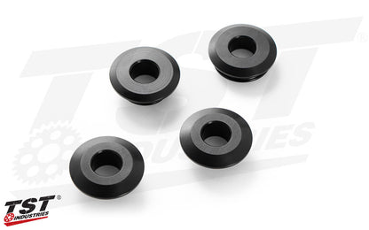 TST Industries Captive Wheel Spacer Kit for Kawasaki Ninja 400 (2018+)