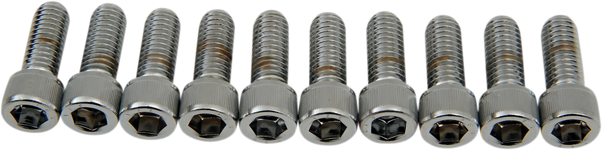 DRAG SPECIALTIES Bolts - Socket-Head - Knurled - 3/8-16 x 1" MPB238
