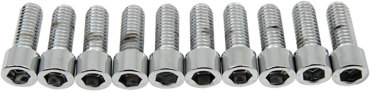 DRAG SPECIALTIES Bolts - Socket-Head - Smooth - 3/8-16 x 1" MPB238S