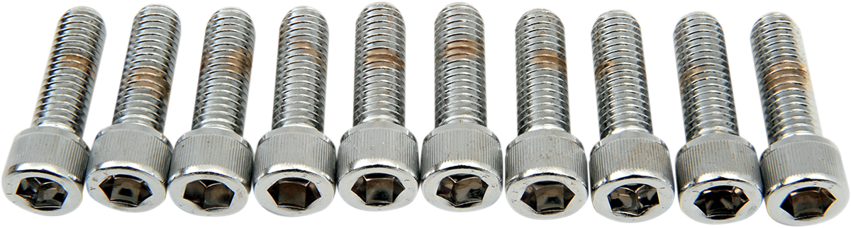 DRAG SPECIALTIES Bolts - Socket-Head - Knurled - 3/8-16 x 1-1/4" MPB239