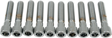 DRAG SPECIALTIES Bolts - Socket-Head - Knurled - 3/8-16 x 1-3/4" MPB241