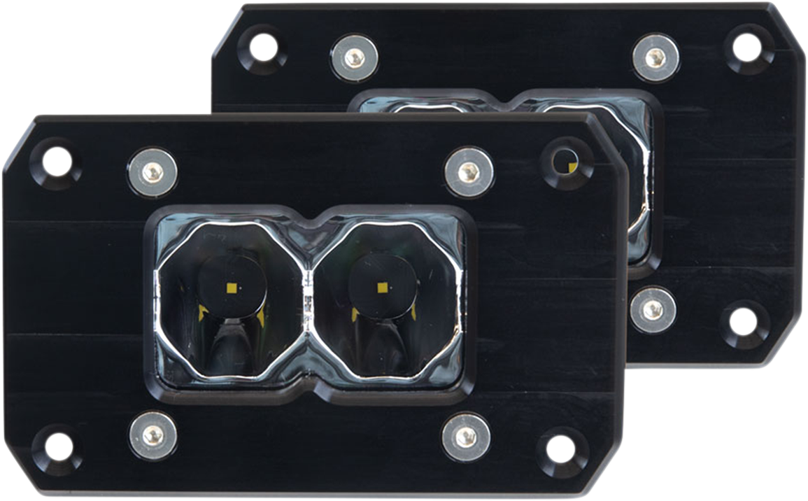 HERETIC Flood Light - 2" - Clear Lens - Flush Mount 50207