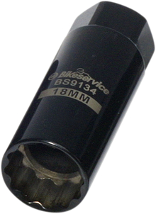 BIKESERVICE Plug Socket - Thin - 18 mm BS9134