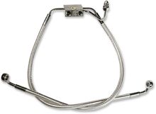 MAGNUM SHIELDING Brake Line - 10 mm-90° - 19" - Sterling Chromite II AS37219