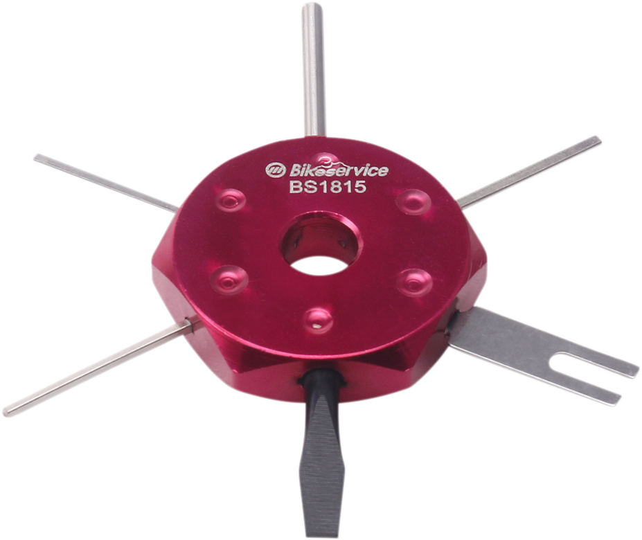 BIKESERVICE Tool - Terminal Removal - Red BS1815