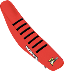 D'COR VISUALS Seat Cover - Red/Black - CRF '17-'21 30-10-458