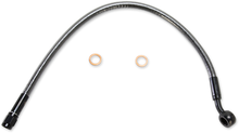 MAGNUM SHIELDING Brake Line - 10mm-35° - 15" - Black Pearl AS47115