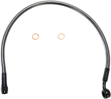 MAGNUM SHIELDING Brake Line - 10mm-35° - 19" - Black Pearl AS47119