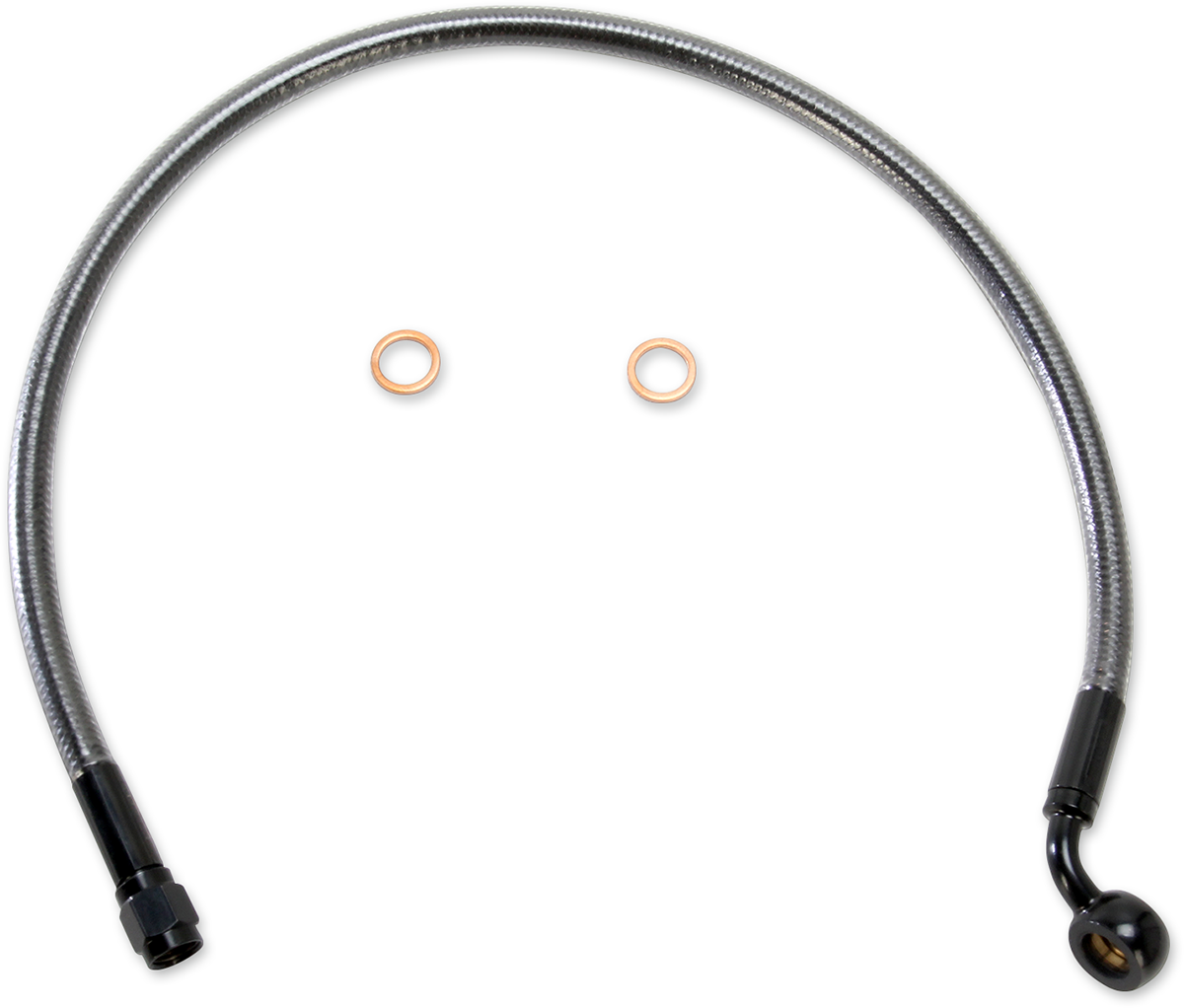 MAGNUM SHIELDING Brake Line - 10mm-35° - 20" - Black Pearl AS47120
