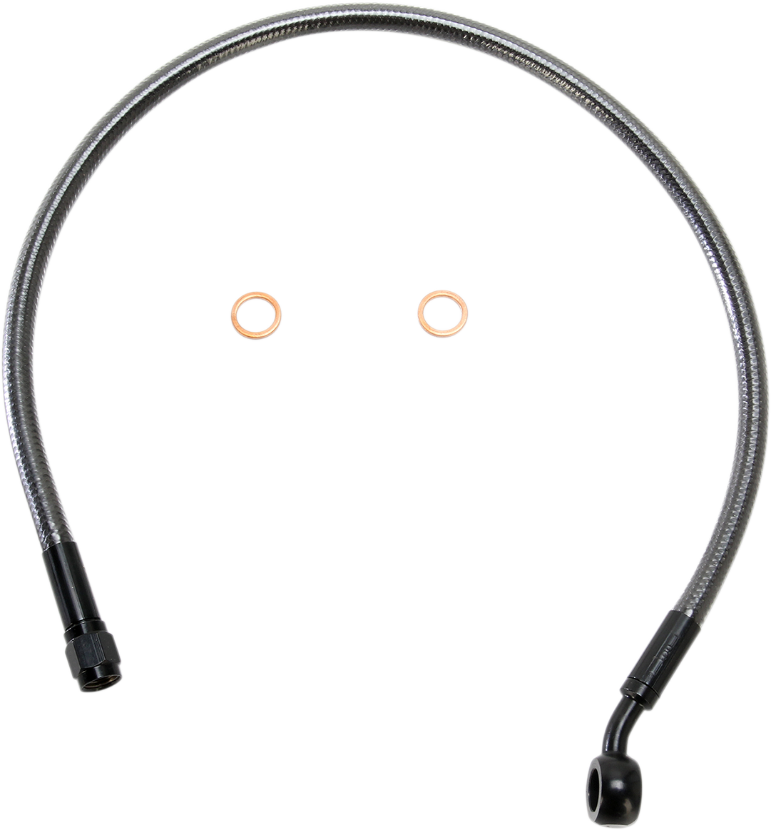 MAGNUM SHIELDING Brake Line - 10mm-35° - 21" - Black Pearl AS47121