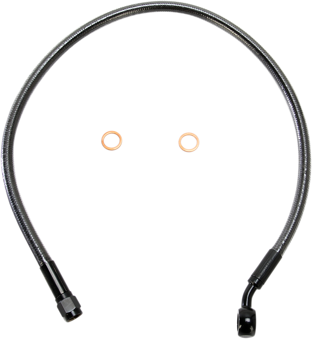 MAGNUM SHIELDING Brake Line - 10mm-35° - 22" - Black Pearl AS47122