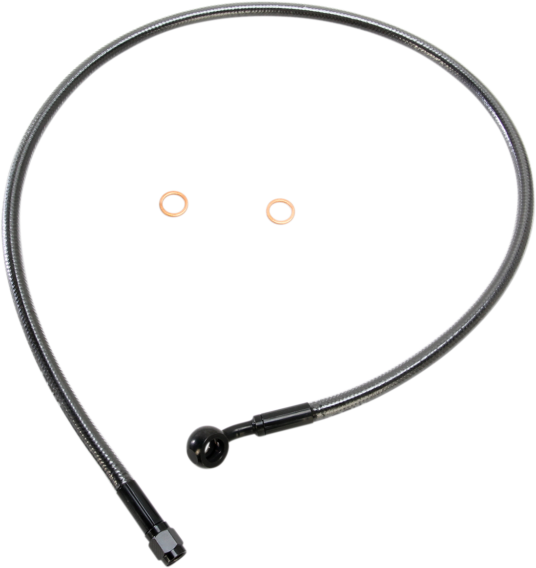 MAGNUM SHIELDING Brake Line - 10 mm-35° - 30" - Black Pearl AS47130