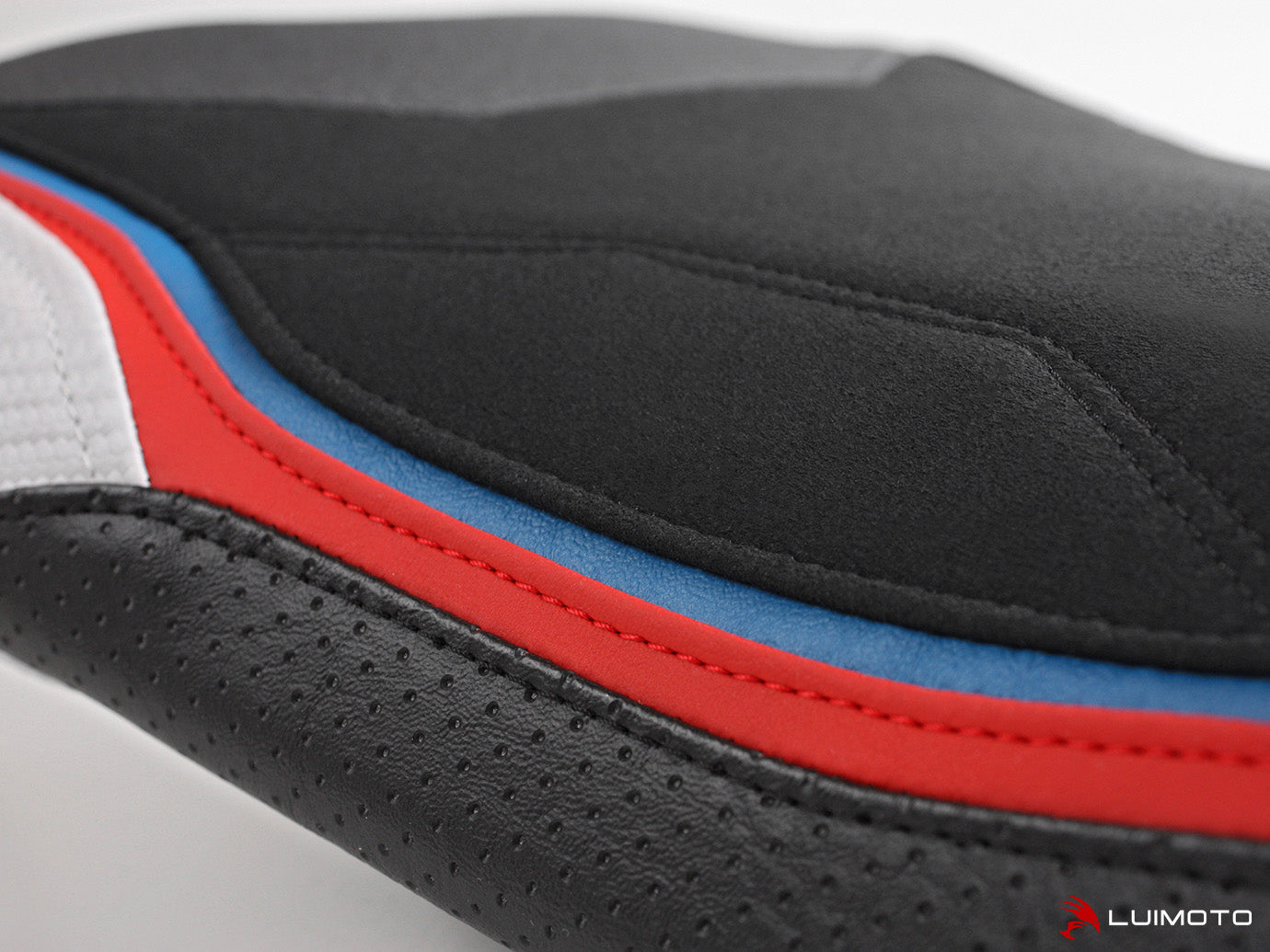 LUIMOTO (Technik) M SPORT Rider Seat Cover for the BMW S1000RR (2020+)