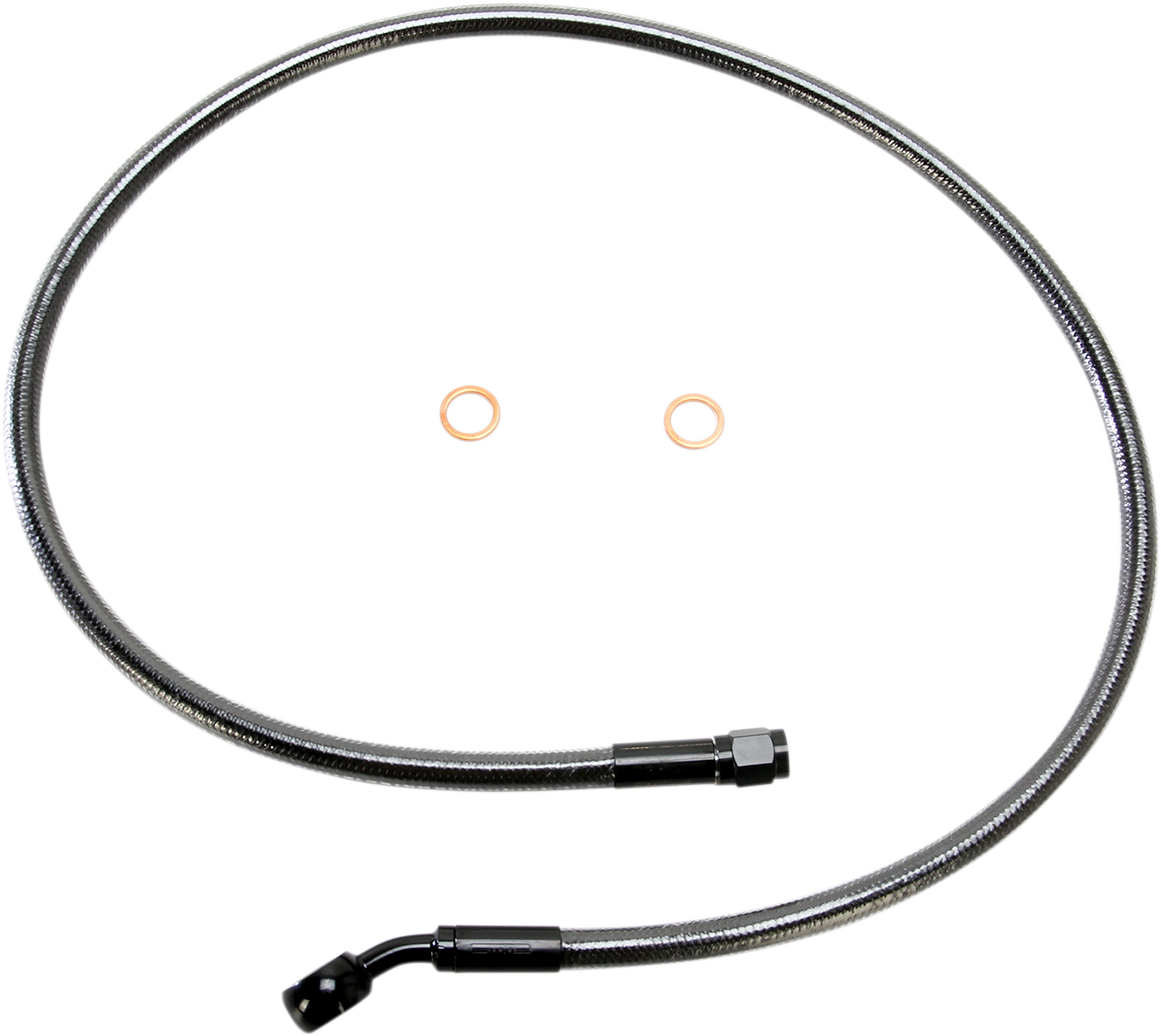 MAGNUM SHIELDING Brake Line - 10 mm-35° - 32" - Black Pearl AS47132
