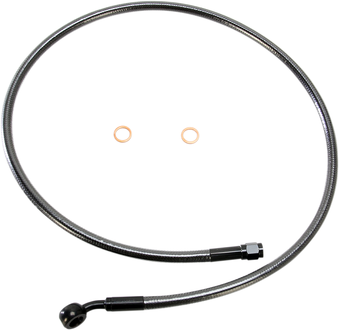 MAGNUM SHIELDING Brake Line - 10 mm-35° - 34" - Black Pearl AS47134