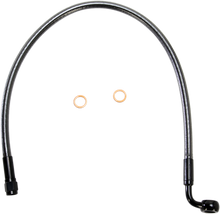 MAGNUM SHIELDING Brake Line - 10mm-35° - 20" - Black Pearl AS47220