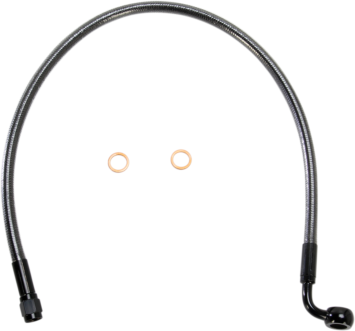 MAGNUM SHIELDING Brake Line - 10mm-35° - 21" - Black Pearl AS47221