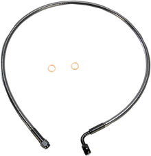 MAGNUM SHIELDING Brake Line - 10 mm-90° - 30" - Black Pearl AS47230