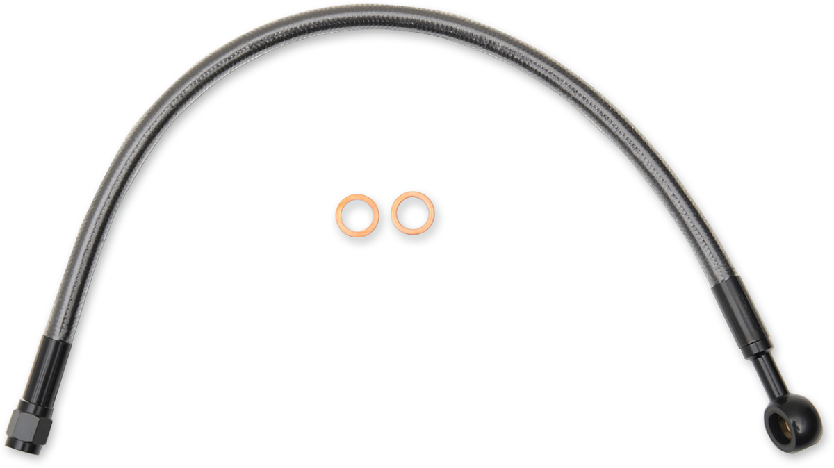 MAGNUM SHIELDING Brake Line - 10 mm-Straight - 36" - Black Pearl AS47636