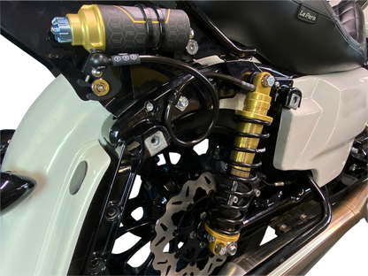 LEGEND SUSPENSION REVO ARC Remote Reservoir Shocks - 14" - Standard - Gold 1310-1908