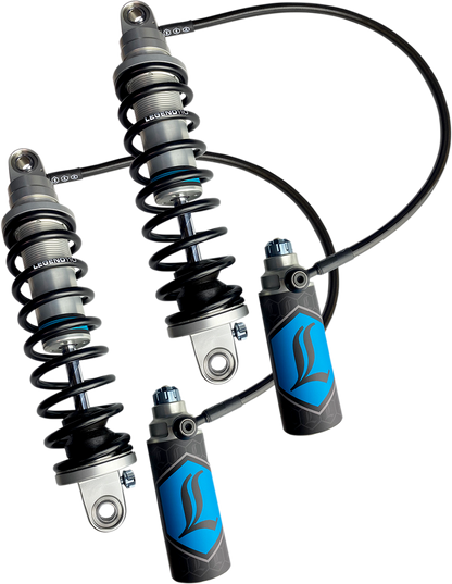 LEGEND SUSPENSION REVO ARC Remote Reservoir Shocks - 14" - Heavy Duty - Clear 1310-1929