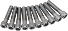 DRAG SPECIALTIES Bolts - Socket-Head/Replacement - Knurled/Fine Thread - 3/8"-24 x 1-3/4" - 10 Pack MPB253