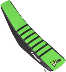 D'COR VISUALS Seat Cover - Black/Green - KX250/450 '19-'26 30-20-477