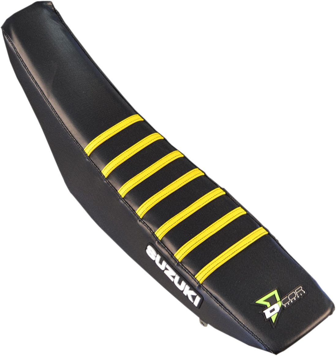 D'COR VISUALS Seat Cover - Black/Yellow - RMZ250/450 '18-'25 30-40-461