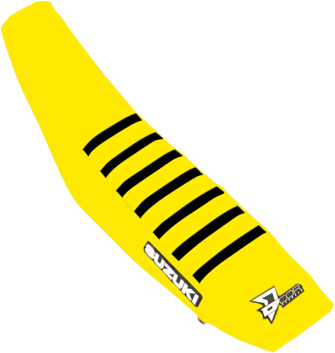 D'COR VISUALS Seat Cover - Yellow/Black - RMZ250/450 '18-'25 30-40-463