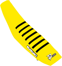D'COR VISUALS Seat Cover - Yellow/Black - RMZ250/450 '18-'25 30-40-463