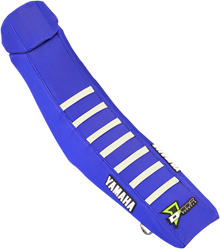 D'COR VISUALS Seat Cover - Blue/White - YZ65 '18-'26 30-50-065