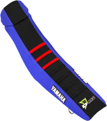 D'COR VISUALS Seat Cover - Blue/Black/Red - YZ250F/450F '14-'18 30-50-456