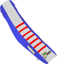 D'COR VISUALS Seat Cover - Blue/White/Red - YZ250F/450F '14-'18 30-50-460