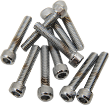 DRAG SPECIALTIES Bolts - Socket-Head - Replacement - Knurled/Coarse Thread - #8-32 x 1/2" - 10 Pack MPB189