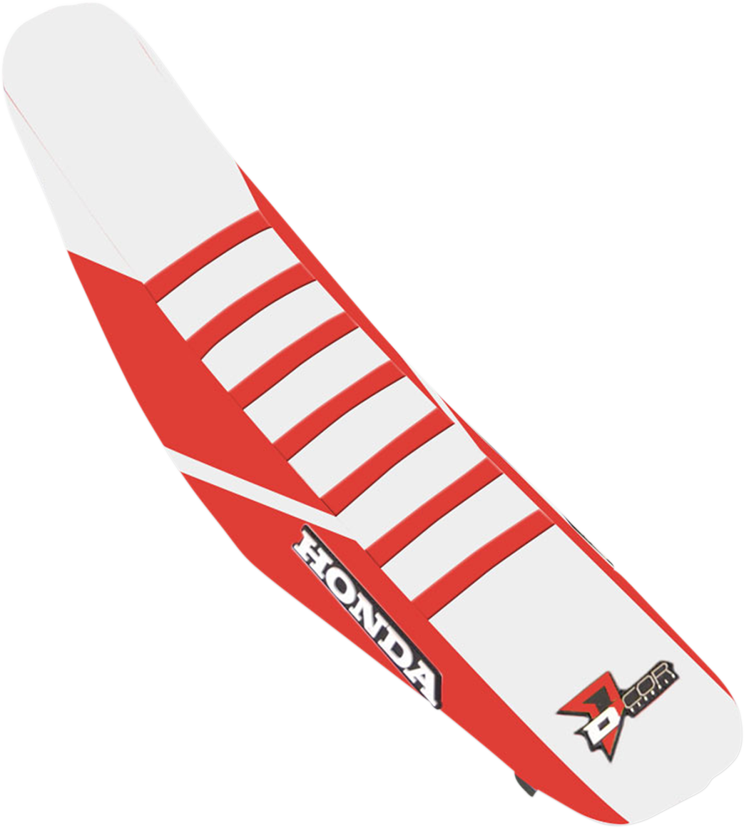 D'COR VISUALS Seat Cover - Red/Black - CRF '17-'21 30-10-476