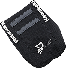 D'COR VISUALS Seat Cover - Black/Gray - KX '19-'26 30-20-481