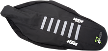 D'COR VISUALS Seat Cover - Black/Gray - SX/F '18-'22 30-30-305