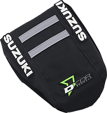 D'COR VISUALS Seat Cover - Black/Gray - RMZ250/450 '18-'25 30-40-465